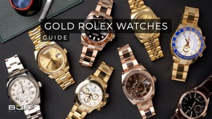 Are all Rolex watches real gold?