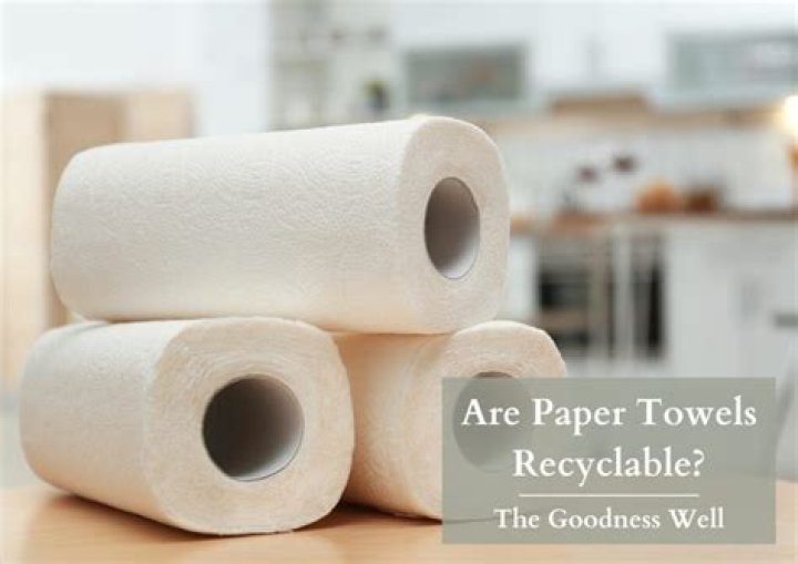 Are paper towels recyclable or compostable?