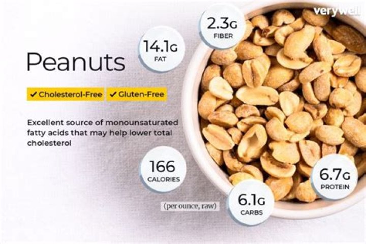 Are salted peanuts high in cholesterol?