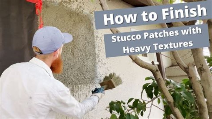 Are stucco patches waterproof?