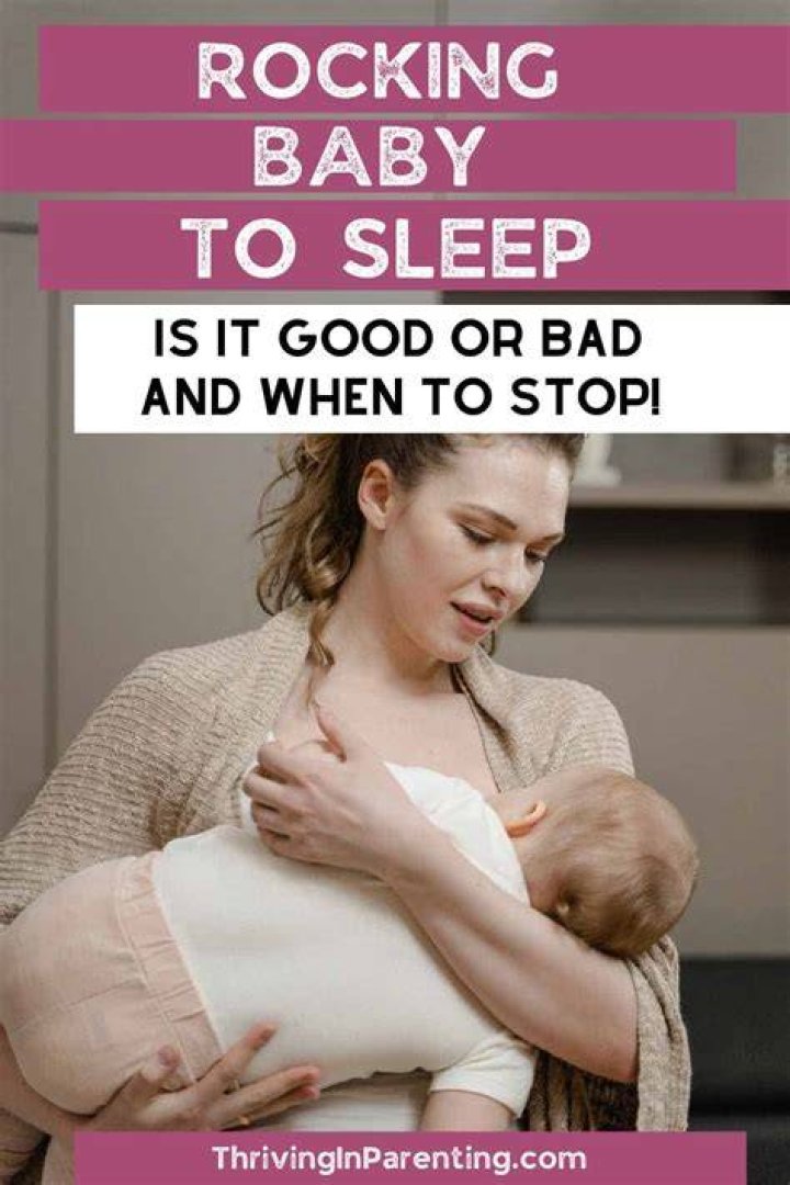 At what age do you stop rocking baby to sleep?