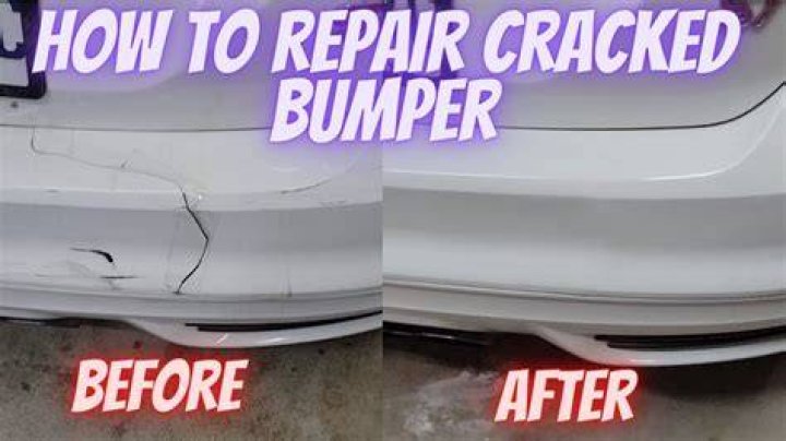 Can a bumper crack be repaired?