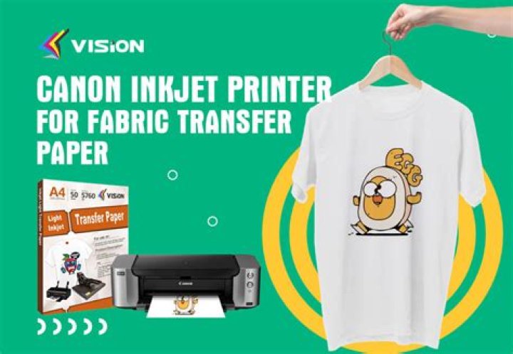 Can a Canon printer print on transfer paper?