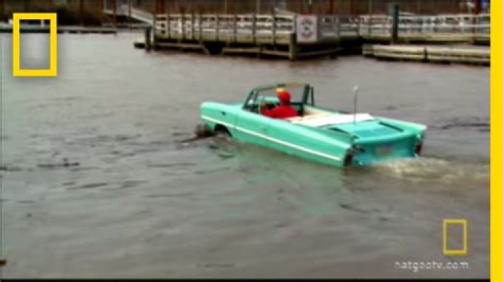 Can a car float on water?