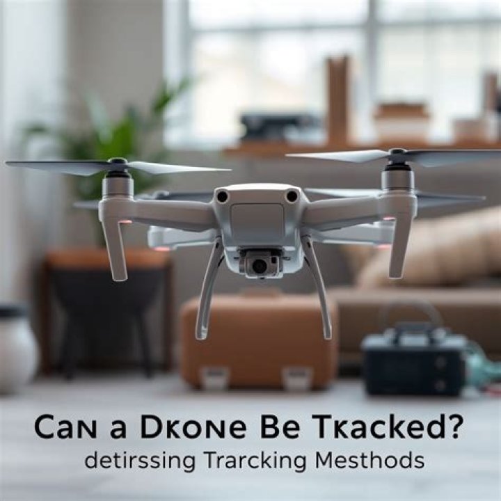 Can a drone be tracked?