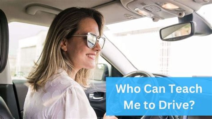 Can a friend teach me to drive?
