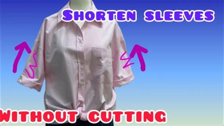 Can a tailor make sleeves shorter?