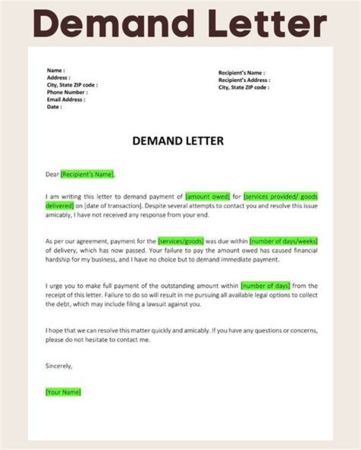 Can anyone write a demand letter?