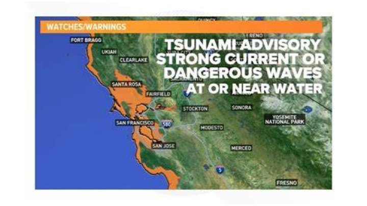 Can California be hit by a tsunami?