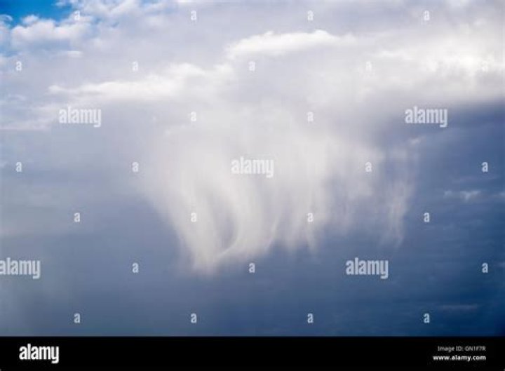 Can clouds fall down?