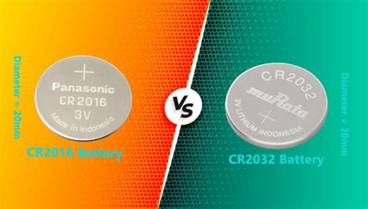 Can cr2032 replace cr2016?