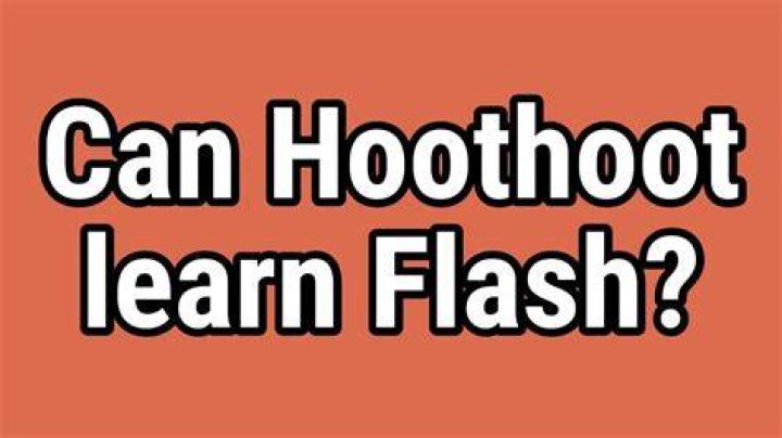 Can Hoothoot learn Flash?