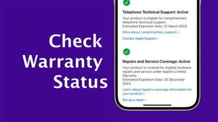 Can I check my iPhone warranty online?