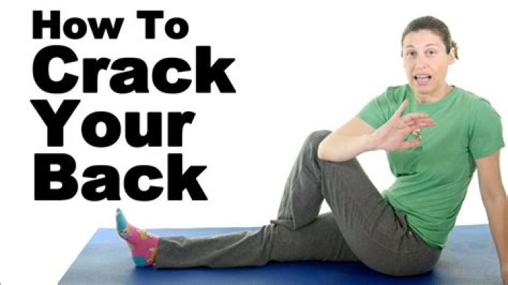Can I crack my own back?