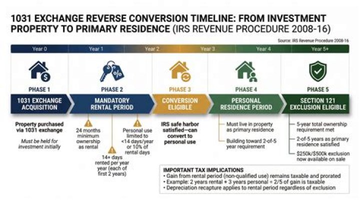 Can I move into my 1031 exchange property?