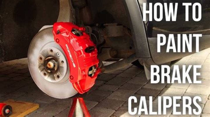 Can I paint brake calipers?