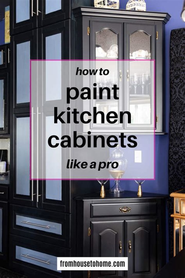 Can I paint melamine kitchen cupboards?