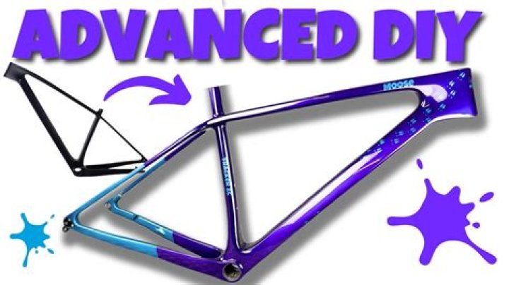 Can I paint my bike with a brush?