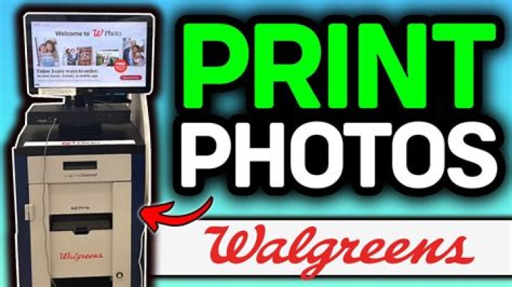 Can I print photos from Google Photos at Walgreens?