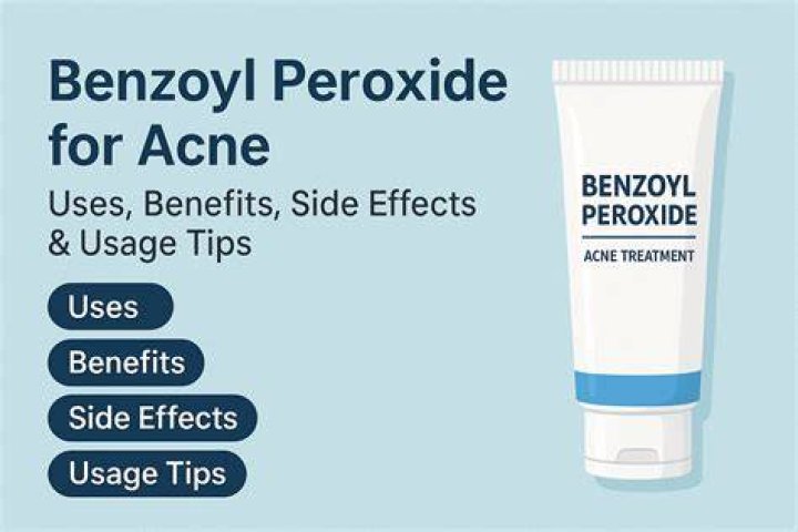 Can I put benzoyl peroxide on a boil?