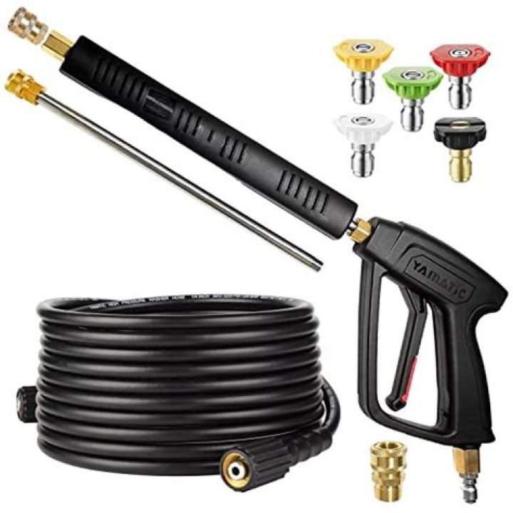 Can I repair my pressure washer hose?