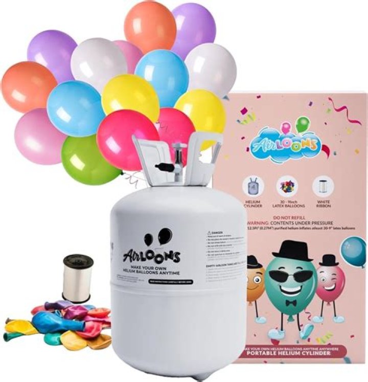Can I send helium balloons in a box?