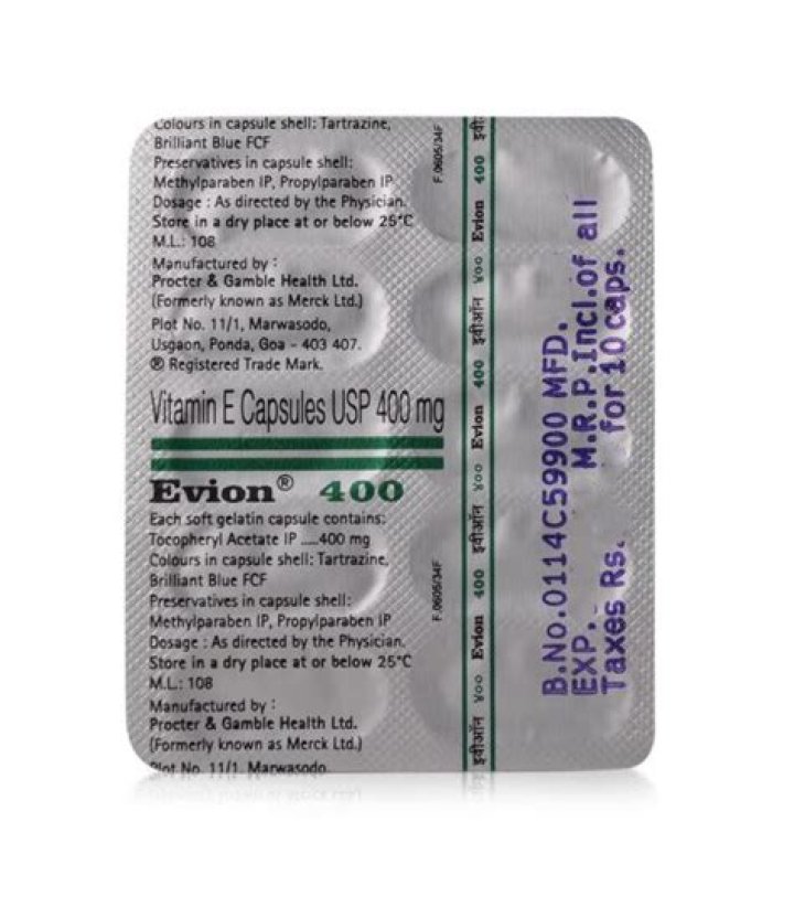 Can I take Evion 400 daily?