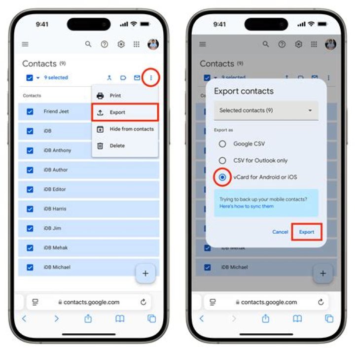 Can I transfer my iCloud contacts to Android?