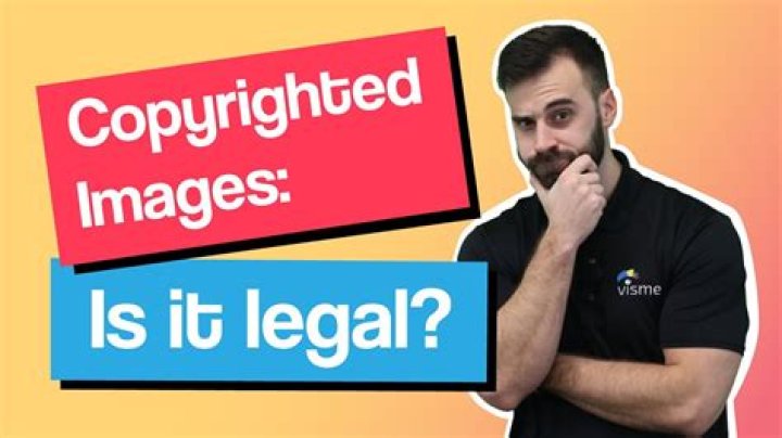 Can I use a copyrighted image?