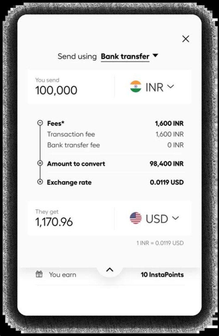 Can India send money to USA?