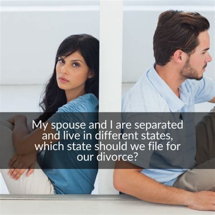 Can married couples live in different states?