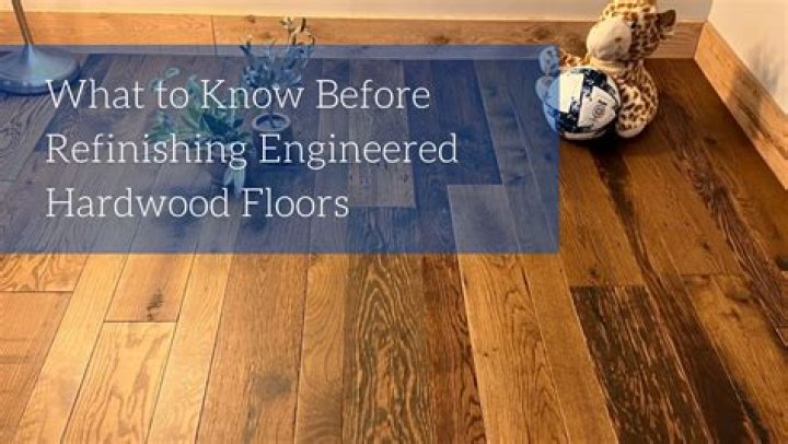 Can prefinished hardwood be refinished?