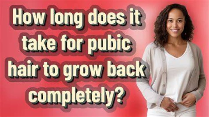 Can pubic hair itch when it grows back?