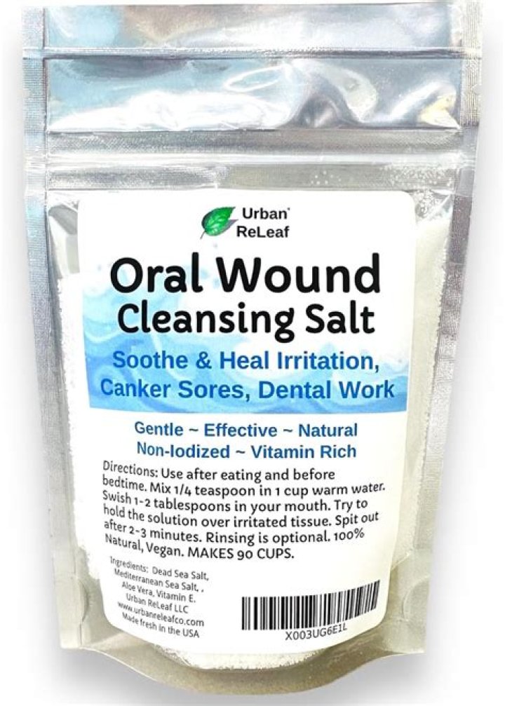 Can salt water help heal wounds?