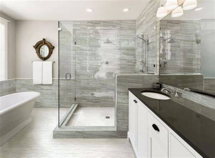 Can slate tiles be used in shower?
