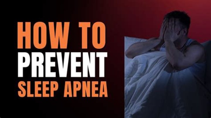 Can Sleep Apnea be prevented?