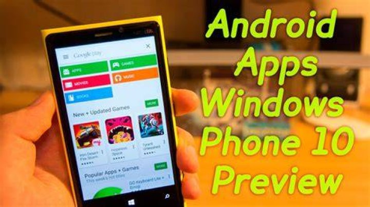 Can we install Android in Windows Phone?