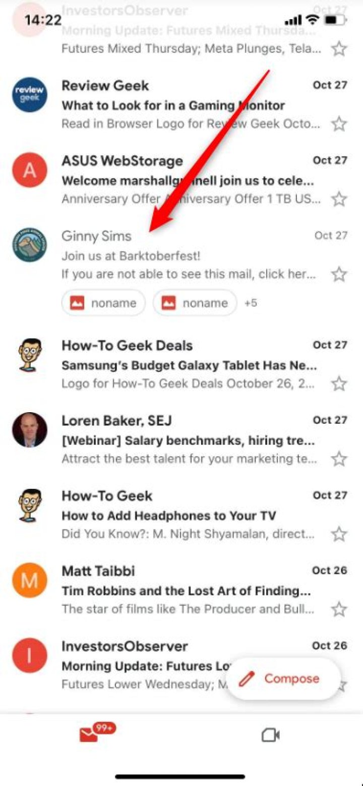 Can you block someone on Gmail app?