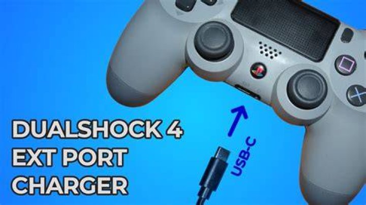 Can you charge a ps4 controller with any USB cable?