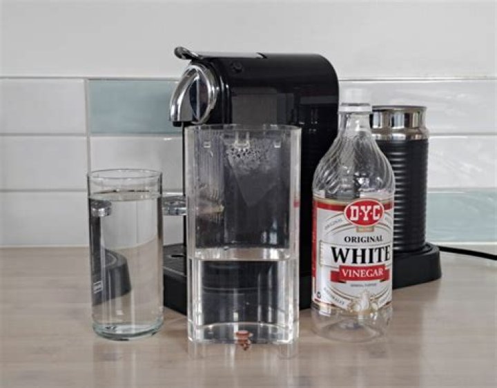 Can you descale an espresso machine with vinegar?