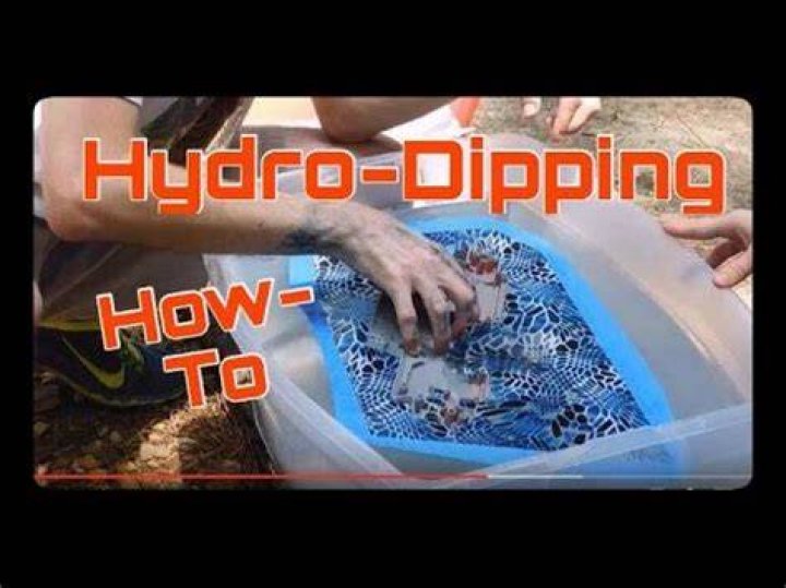 Can you do hydro dipping at home?