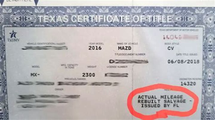 Can you drive a salvage title car in Virginia?
