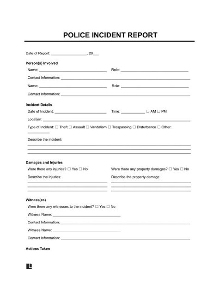 Can you file a police report without proof?