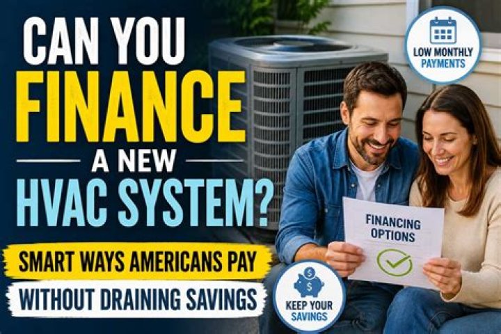 Can you finance a new furnace?