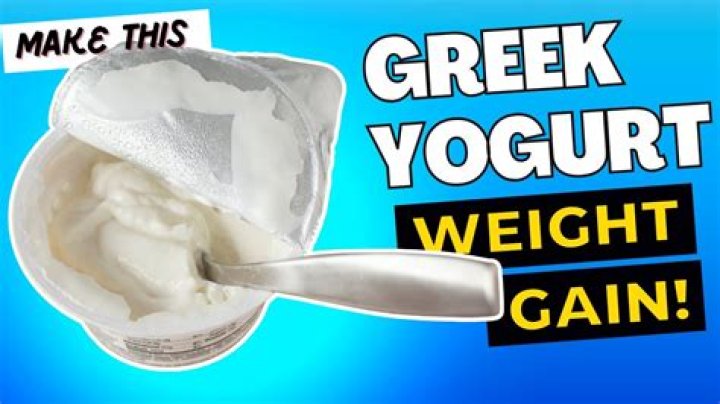 Can you gain weight from Greek yogurt?
