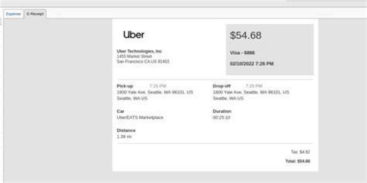 Can you get an estimate from Uber?