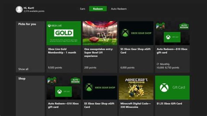 Can you gift Microsoft Points over Xbox Live?