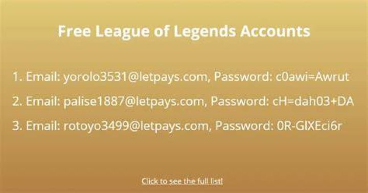 Can you have multiple League of Legends accounts on the same email?