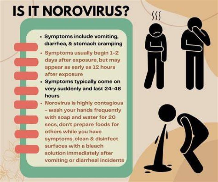 Can you have norovirus without vomiting?