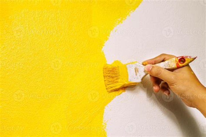 Can you paint a wall with just a brush?